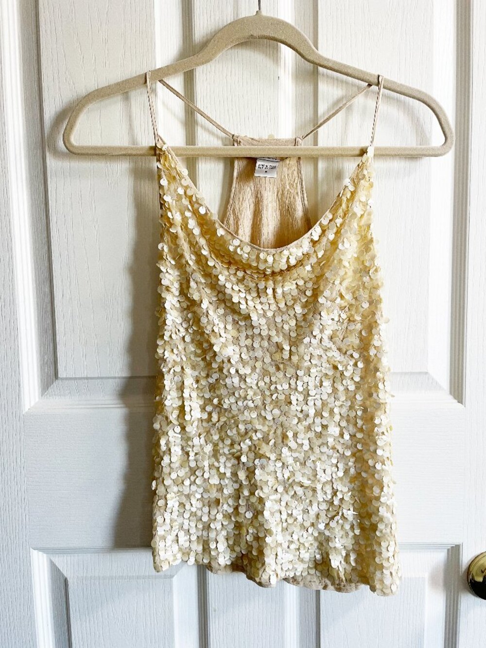 Peter Nygard sequin top